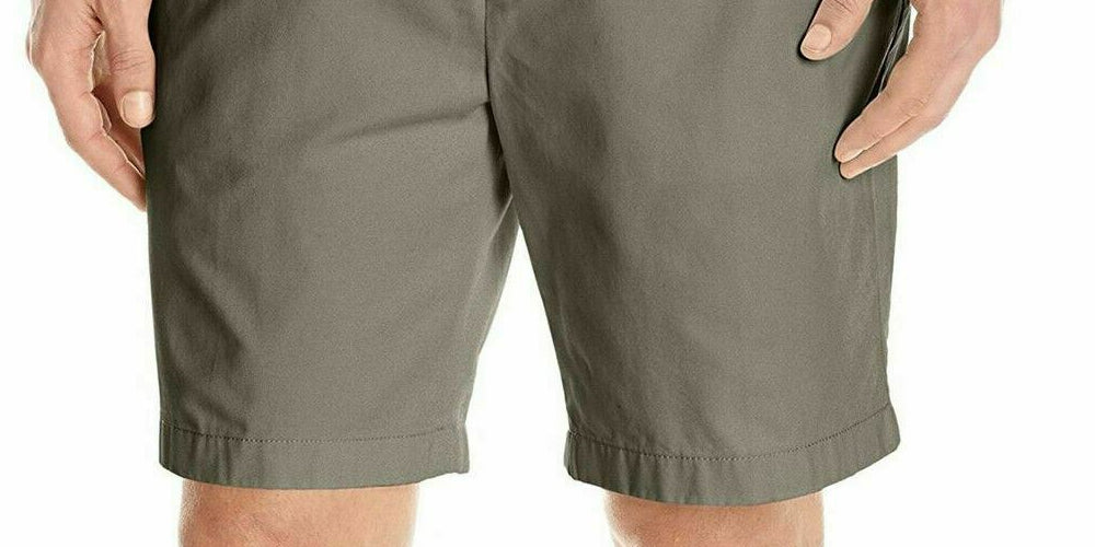 Nautica Men's Stretch Classic Fit Deck Shorts Green Size 42