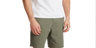 Nautica Men's Stretch Classic Fit Deck Shorts Green Size 42