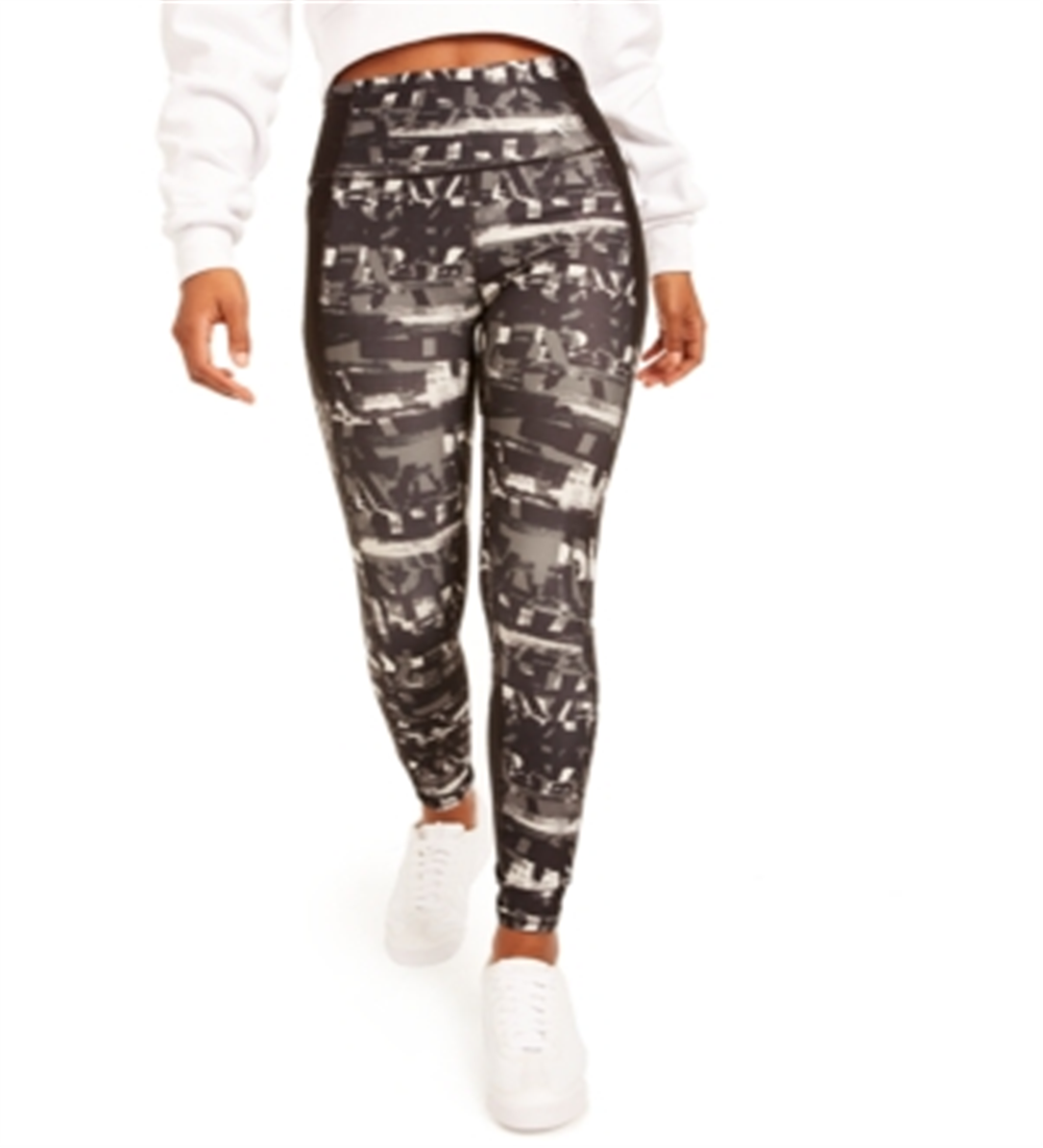 Puma Women's Abstract Be Bold Leggings Black Size Large