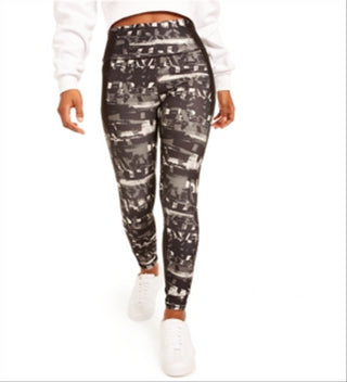 Puma Women's Abstract Be Bold Leggings Black Size Large