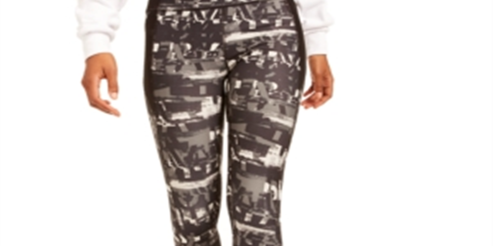 Puma Women's Abstract Be Bold Leggings Black Size Large