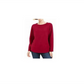 Karen Scott Women's Sweater Medium Fleece Solid Pullover Red Size Medium