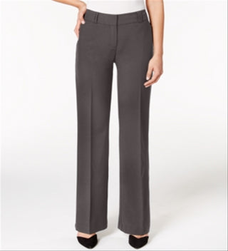 Alfani Women's Curvy Bootcut Pants Gray Size 16X4.5