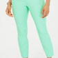 Charter Club Women's Chelsea Tummy Control Skinny Leg Ankle Pants Green Size 4