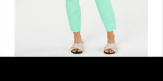 Charter Club Women's Chelsea Tummy Control Skinny Leg Ankle Pants Green Size 4