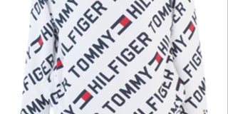 Tommy Hilfiger Big Boy's Jayden Fleece Logo Hoodie White Size S