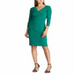 Ralph Lauren Women's Wrapped Jersey Dress Green Size 0