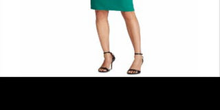 Ralph Lauren Women's Wrapped Jersey Dress Green Size 0