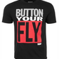 Levi's Men's Button Your Fly T-Shirt Black Size Medium