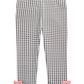 First Impressions Baby Girl's Gingham Bow Leggings White Size 24MOS