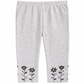 First Impressions Baby Girl's Floral Hem Leggings Gray Size 24MOS