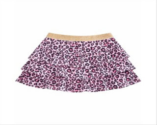Epic Threads Little Girl's Cheetah Print Tiered Skirt Pink Size 6