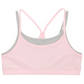Ideology Big Girl's Mesh Layered Look Sports Bra Pink Size Large