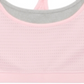 Ideology Big Girl's Mesh Layered Look Sports Bra Pink Size Large