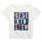 First Impressions Baby Boy's Best Kid Print Cotton T-Shirt White Size 12MOS