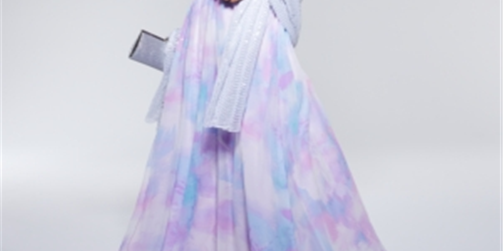 Trixxi Women's Sheer Spaghetti Strap Sweetheart Neckline Full Length Formal Fit Flare Dress Purple Size 1