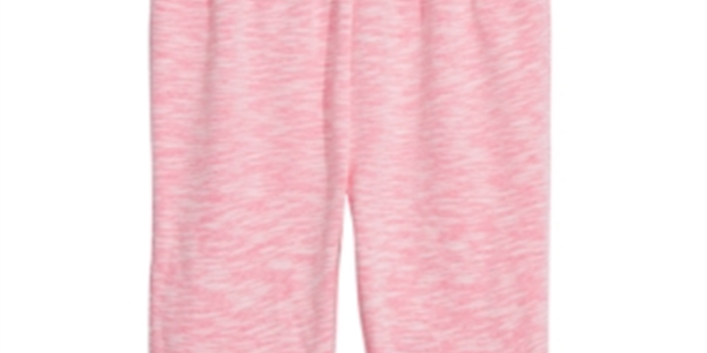 First Impressions Baby Girl's Heart Trim Trim Jogger Pants Pink Size 6-9MOS