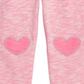 First Impressions Baby Girl's Heart Trim Trim Jogger Pants Pink Size 6-9MOS