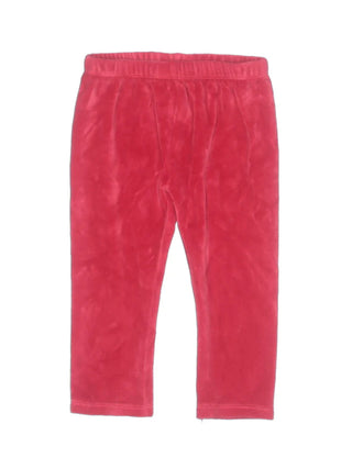 First Impressions Baby Girl's Velour Leggings Red Size 3-6MOS