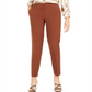 Bar III Women's Straight Leg Pants Truffle Brown Size 0