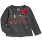 First Impressions Baby Girl's Little Wonder T-Shirt Gray Size 18MOS