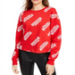 Love Tribe Junior's Stranger Things Graphic Print Sweatshirt Red Size S