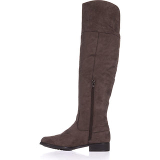 Womens AR35 Adarra Knee-High Riding Boots Taupe Brown Size 8 M