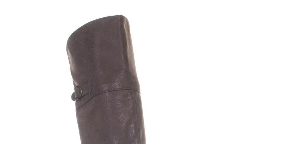 Womens AR35 Adarra Knee-High Riding Boots Taupe Brown Size 8 M