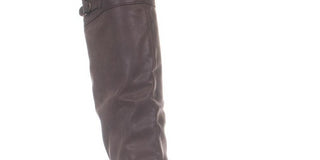 Womens AR35 Adarra Knee-High Riding Boots Taupe Brown Size 8 M