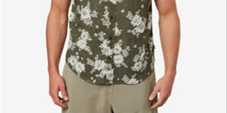 O'Neill Men's Shirt Green Size XX-Large