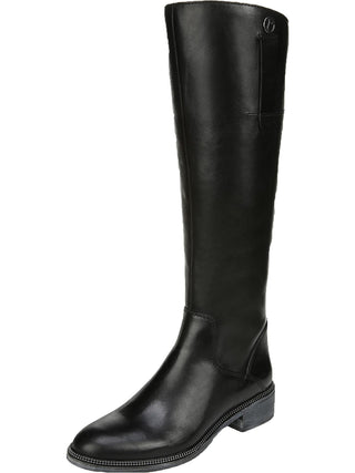 Franco Sarto Women's Becky Wide Calf Boot Shoes Black Size 7.5M