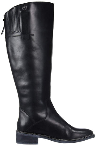 Franco Sarto Women's Becky Wide Calf Boot Shoes Black Size 7.5M