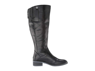 Franco Sarto Women's Becky Wide Calf Boot Shoes Black Size 7.5M
