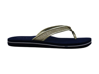 Tommy Hilfiger Women's Carrah Flip Flop Sandals Blue Size 5 M