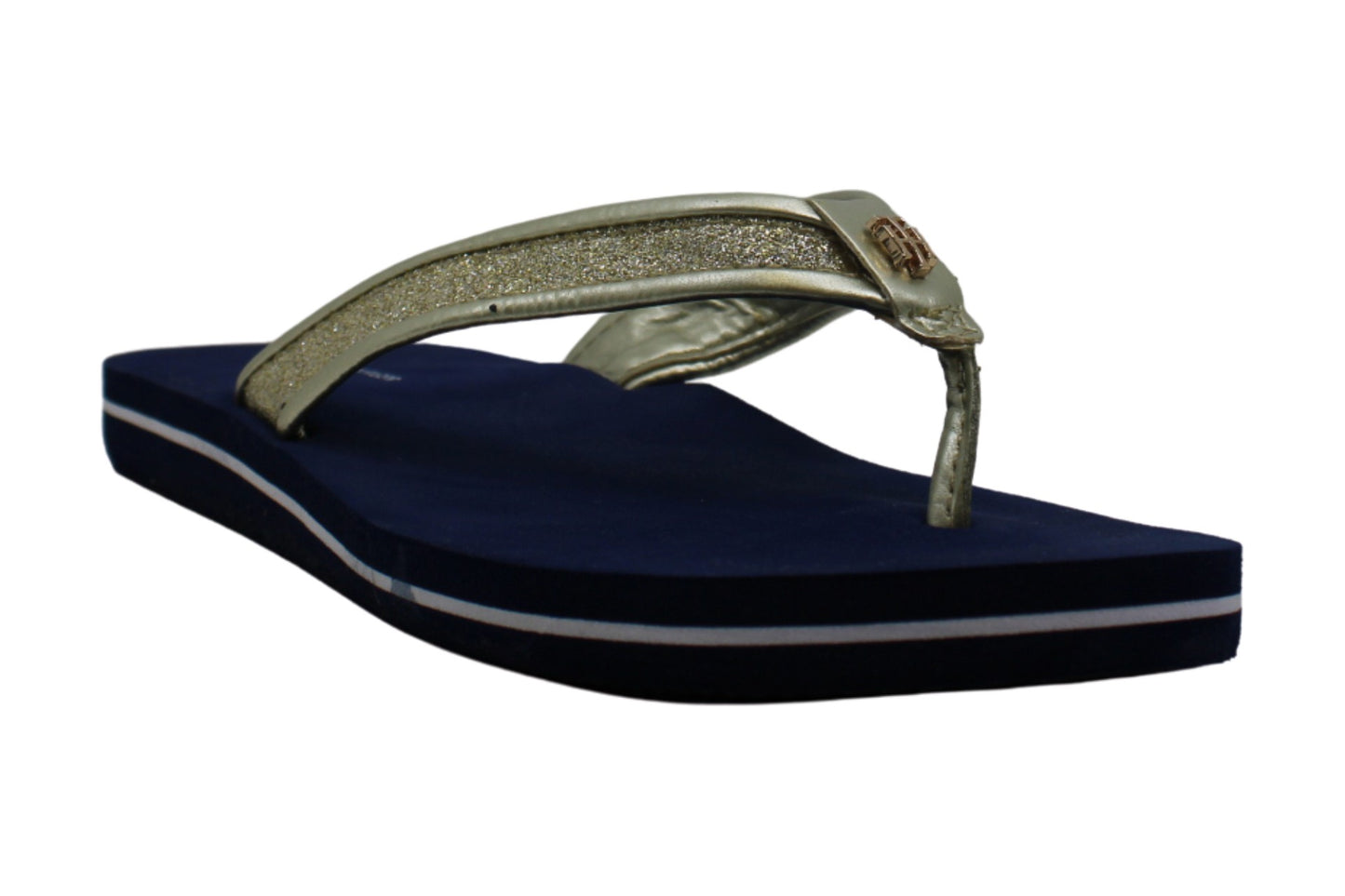 Tommy Hilfiger Women's Carrah Flip Flop Sandals Blue Size 5 M