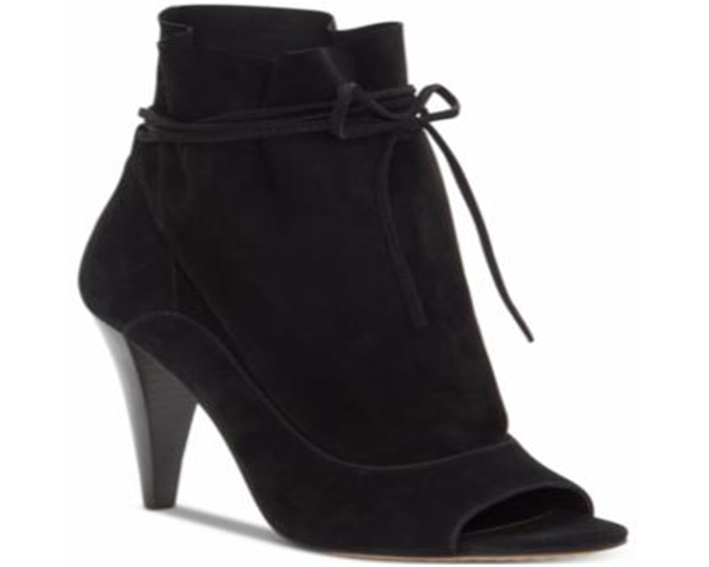 Vince Camuto Women's Casual Boots Avera Suede Bootie Black Size 7.5 M