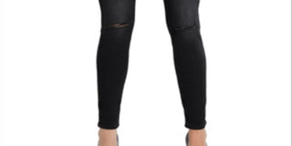 Guess Women's Selah Studded Curve Skinny Jeans Black Size 30