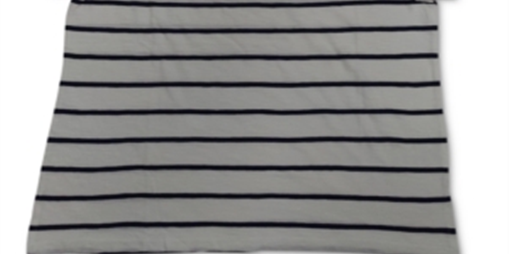 Charter Club Women's Striped Cotton Eyelet Top Blue Size Petite X-Large