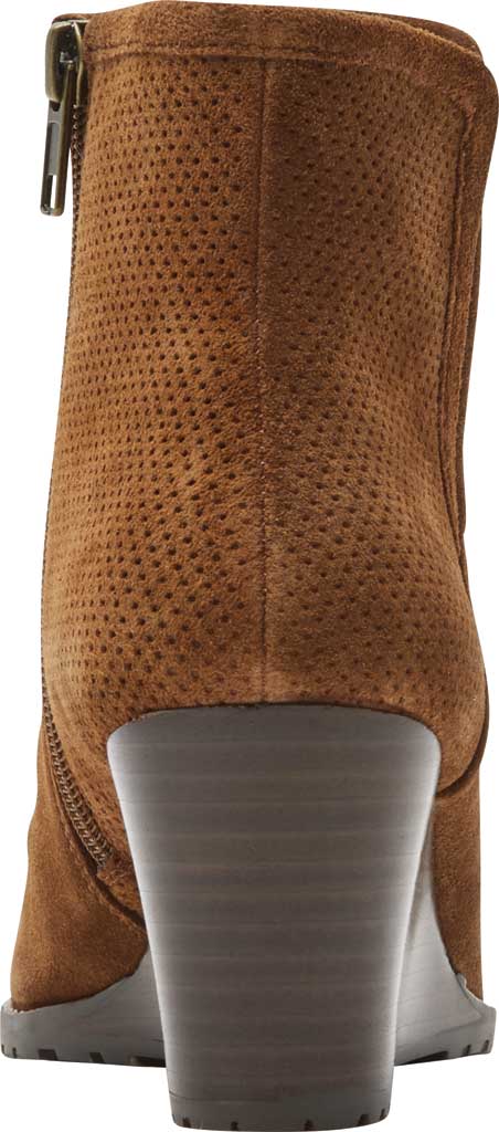 Women S Rockport Hollis Vcut Bootie Tan Leather Brown Size 7.5 M