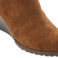 Women S Rockport Hollis Vcut Bootie Tan Leather Brown Size 7.5 M