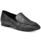 Donald J Pliner Women's Honey Closed Toe Loafers Silver/Black Size 7