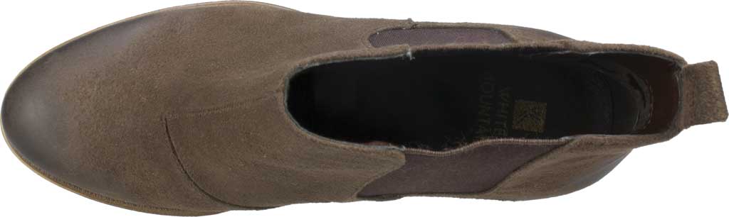 White Mountain Women's Destiny Faux Suede Ankle Booties Brown Size 6 M