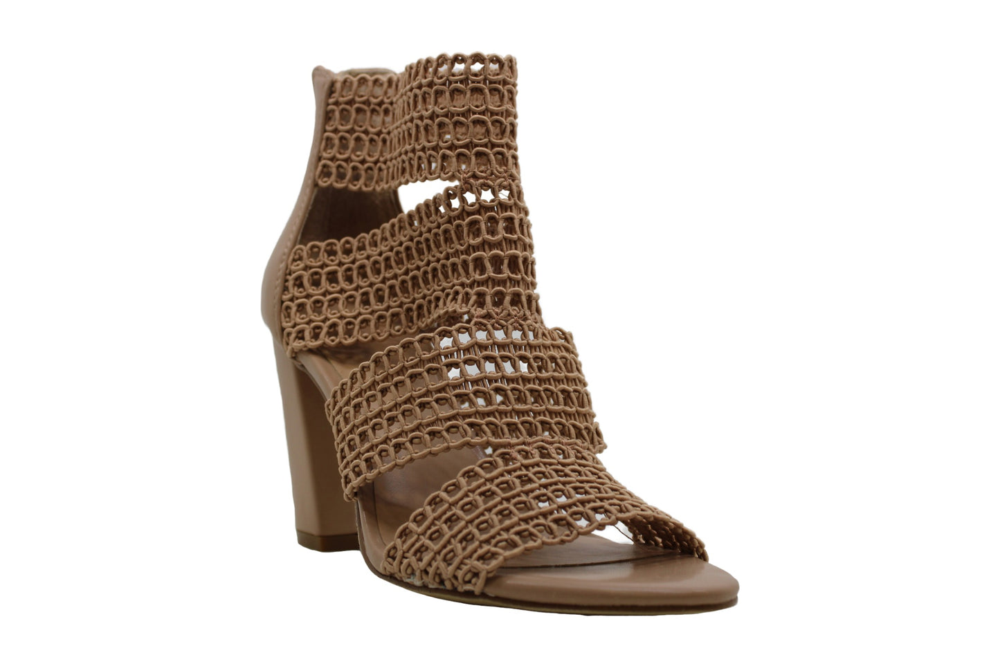 INC International Concepts Women's Karenna Open Toe Special Occasion Mule Sandals Brown Size 8 M