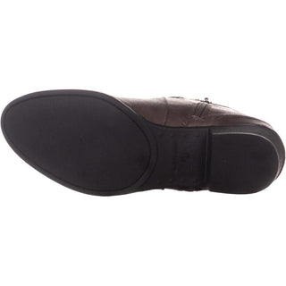 Womens AR35 Audra Zip up Ankle Boots Taupe Brown 5.5