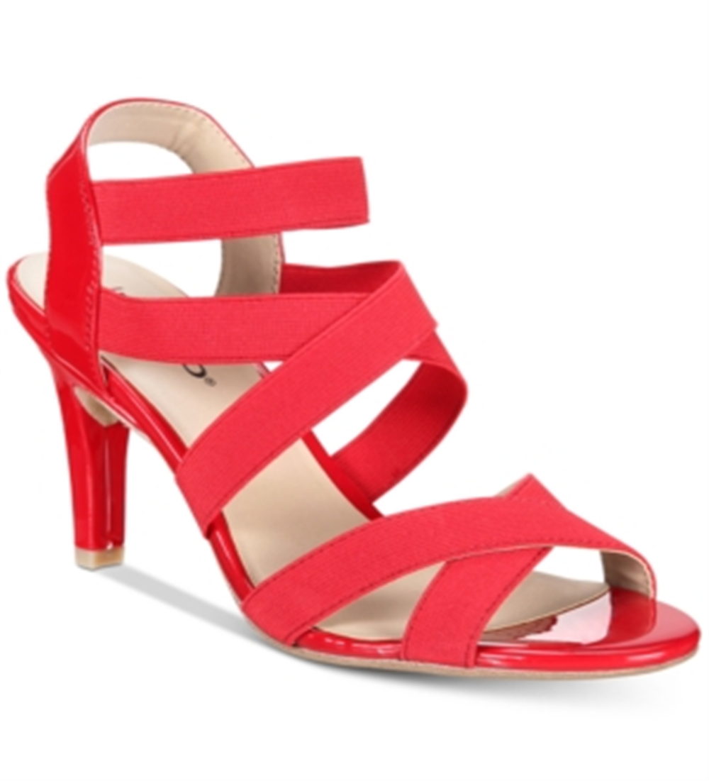 Rialto Women's Roselle Strappy Sandal Red Size 9M