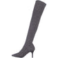INC International Concepts Women's Briella Fabric Pointed Knit -Black Size 5.0