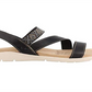 B.O.C Womens Sari Open Toe Casual Slide Sandals