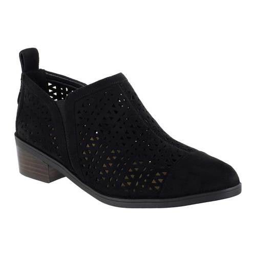 Bella Vita Ashlyn II Chop Out Booties Women Black Size 9 W