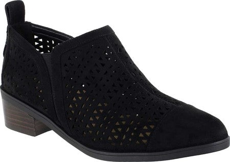 Bella Vita Ashlyn II Chop Out Booties Women Black Size 9 W