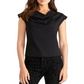 Rachel Roy Women's Teal Sleeveless Cowl Neck Top Dark Peacock Size XX-Large